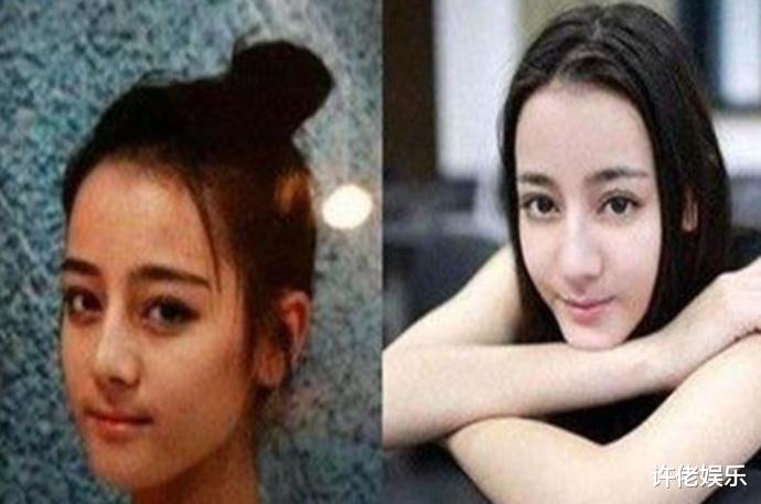 迪丽热巴|当女星卸妆后，迪丽热巴像路人，杨幂暴露年龄，她们个个惨不忍睹