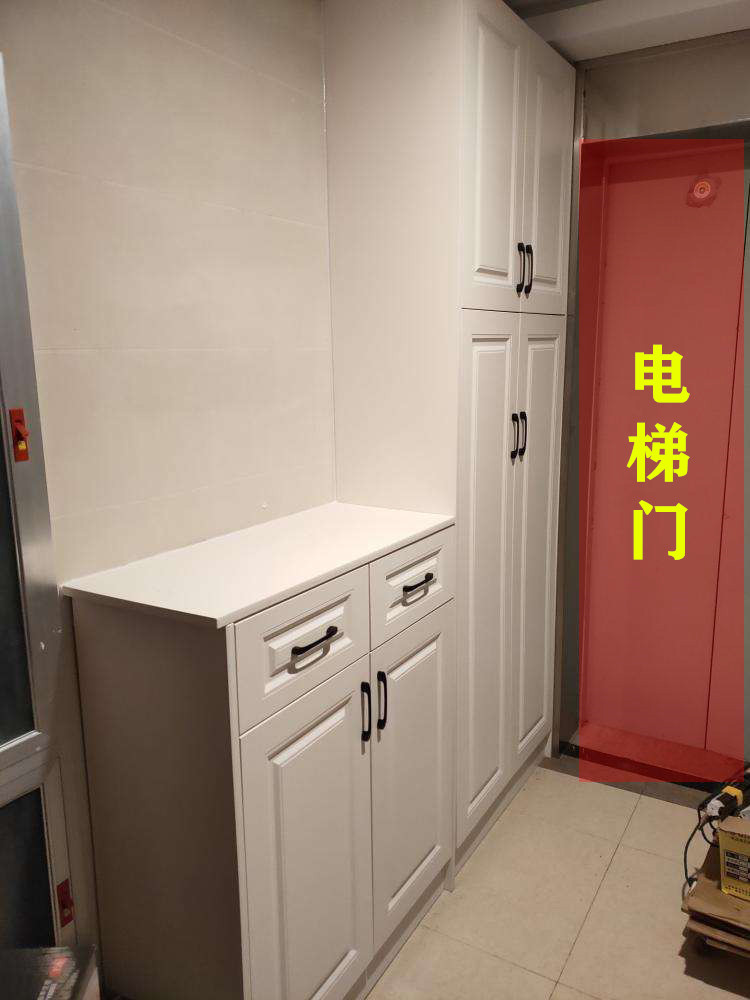 买一梯两户不如两梯两户？电梯直达入户，门口放鞋柜，物业管不着