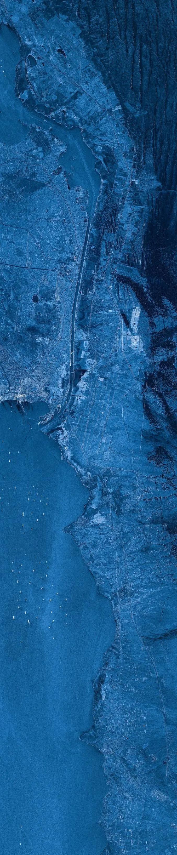 蘇伊士運河衛星照片大比拼，中國衛星遭嘲諷，最差照片卻暗藏玄機-圖3