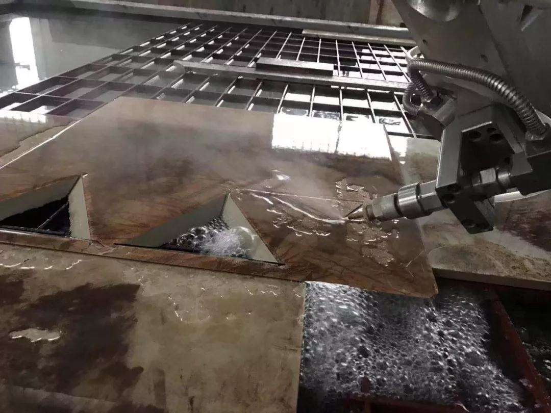 七月云火|石材水刀拼花123