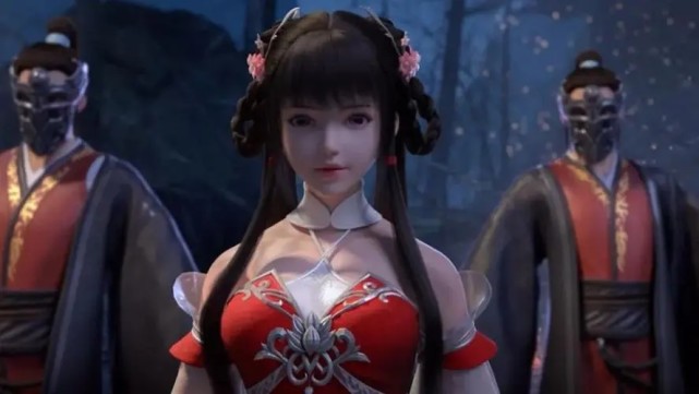 |完美世界：涿鹿书院的女战神，女主的建模，用在配角的身上！