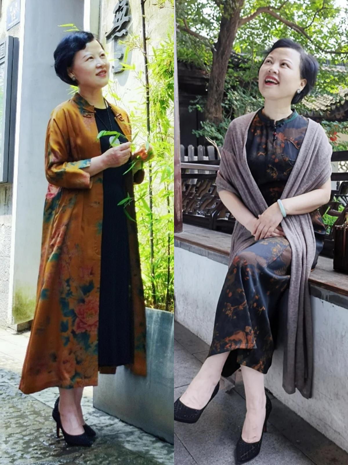 泰安秋子|不年轻,身材也不出众!60+姐姐把普通款穿出了高级感:真的很美!