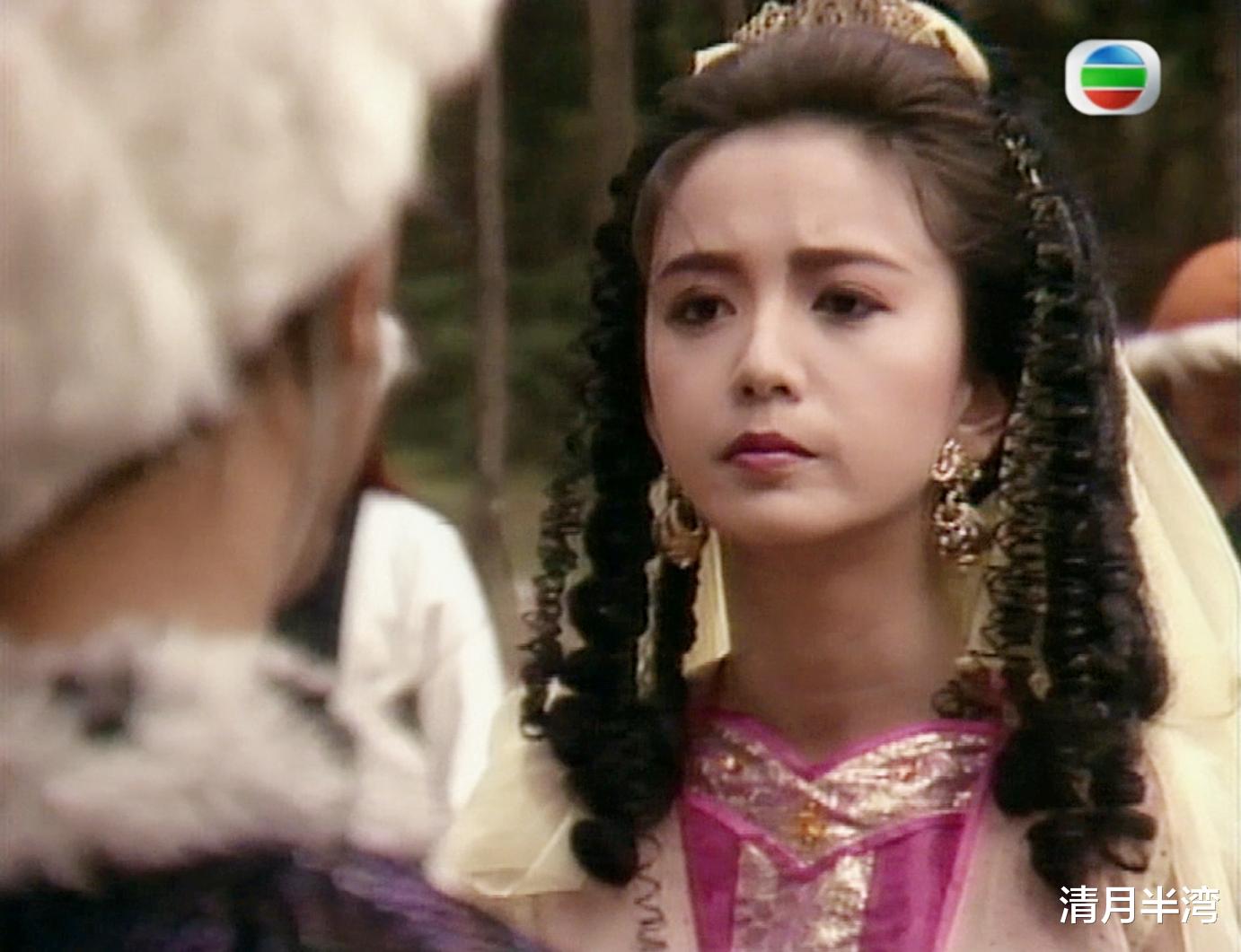 黄圣依|TVB武侠剧里的10位异域美人，自带妩媚和灵气，一颦一笑风情万种