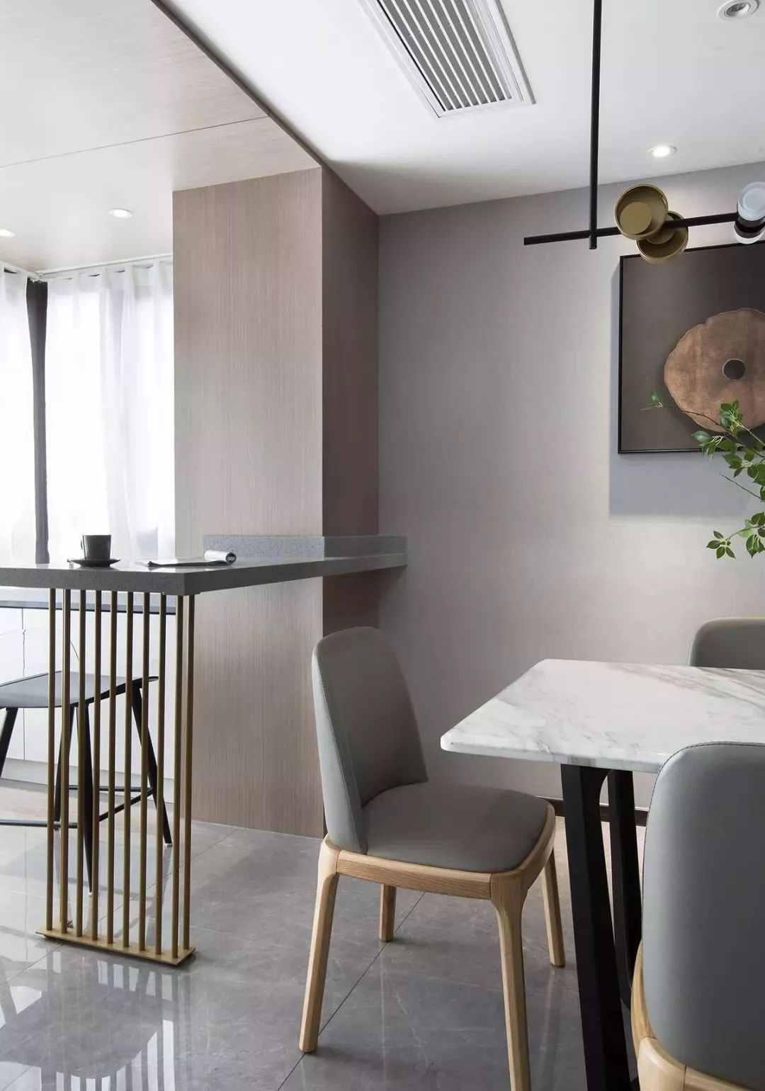 八老师给力设计：190㎡现代简约大户型设计，简洁大气现代美感！