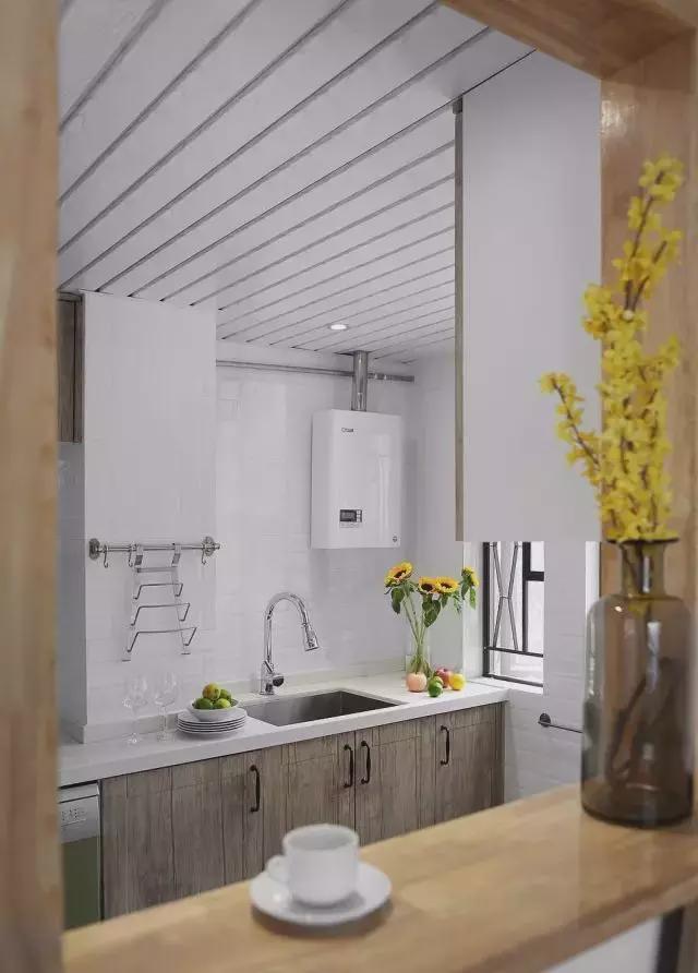 100平旧房改造,这样设计也太好看了吧,差点以为走错地方了