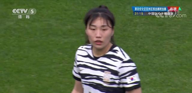 中国女足|第45分钟，中国女足0-2，总比分2-3，奥运资格告急！