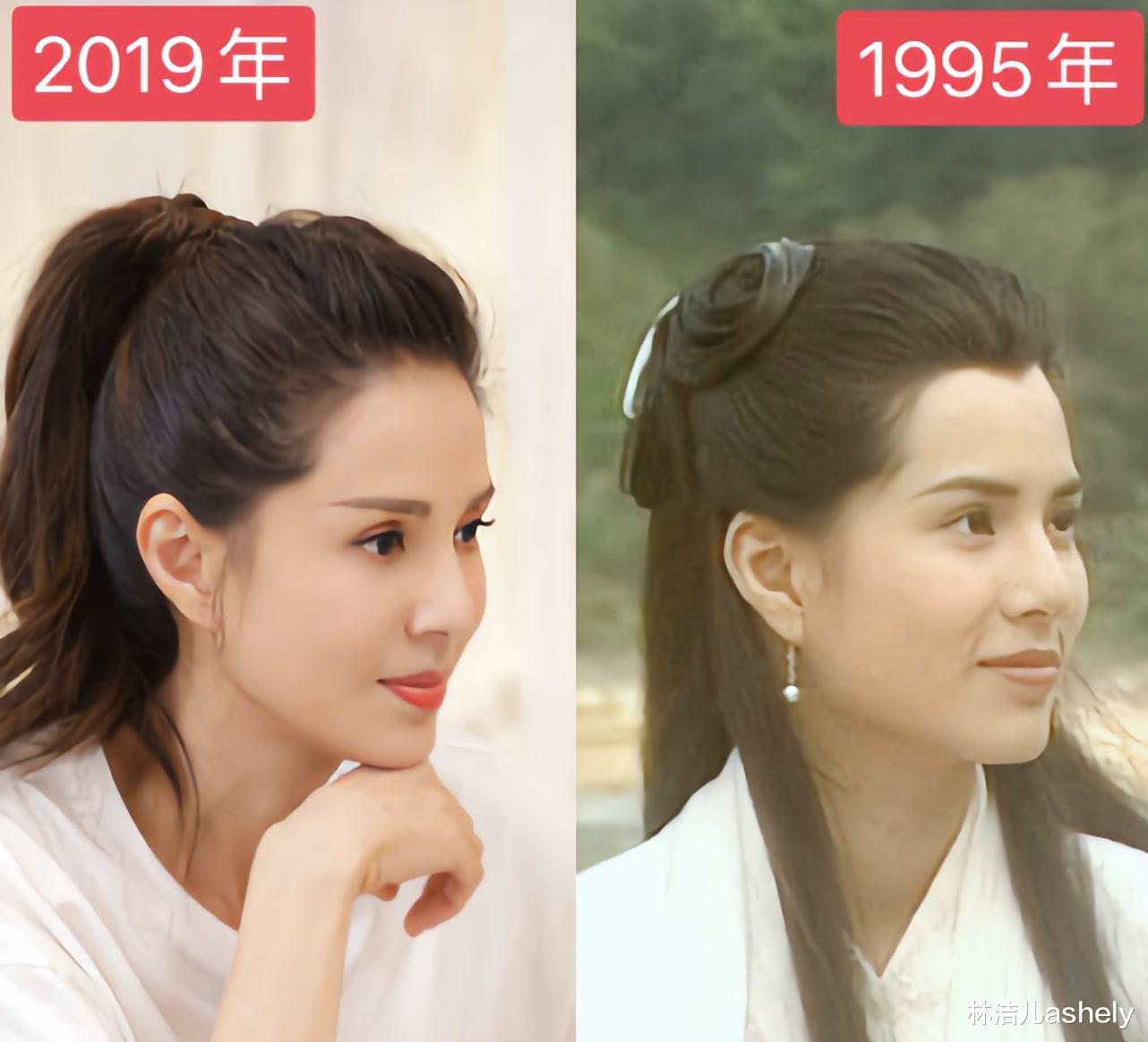 林洁儿ashely 李若彤的身材管理太惊人了，马甲线、腹肌好吸睛，简直是魔鬼身材