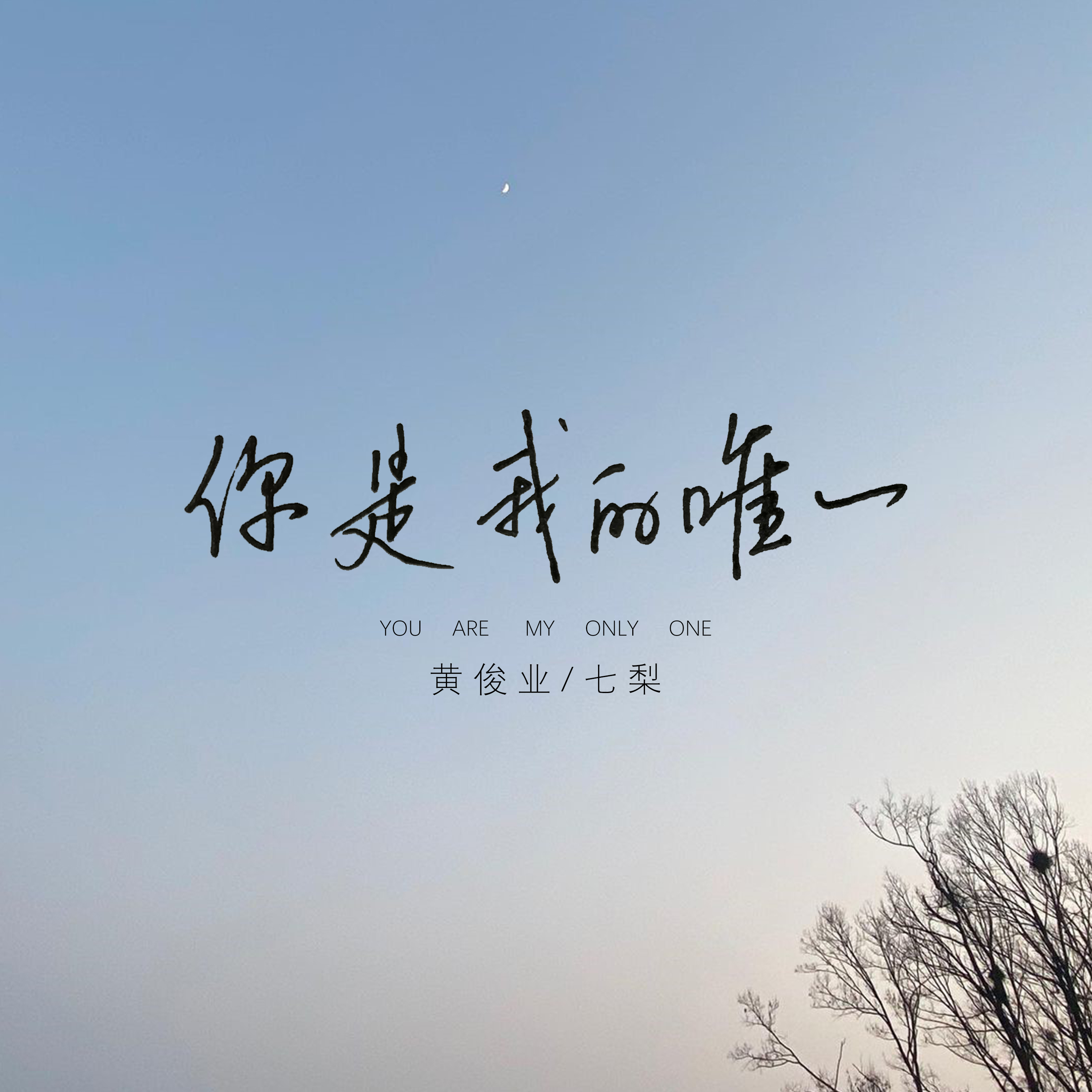 你是我的唯一|黄俊业、七梨全新单曲虐心上线 | 《你是我的唯一》可我却不懂你