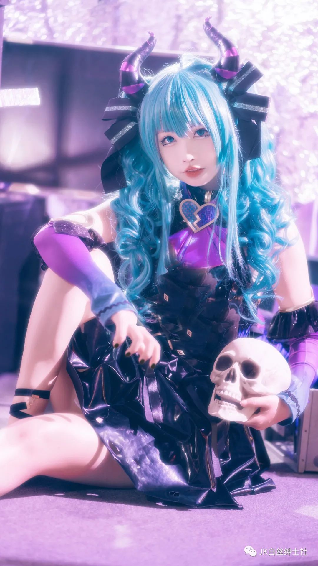 初音未来|cos：初音未来miku小恶魔cos正片@雪糕有点咸