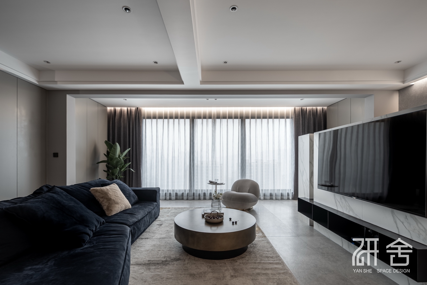 研舍设计 | 现代极简——城市与自然共生