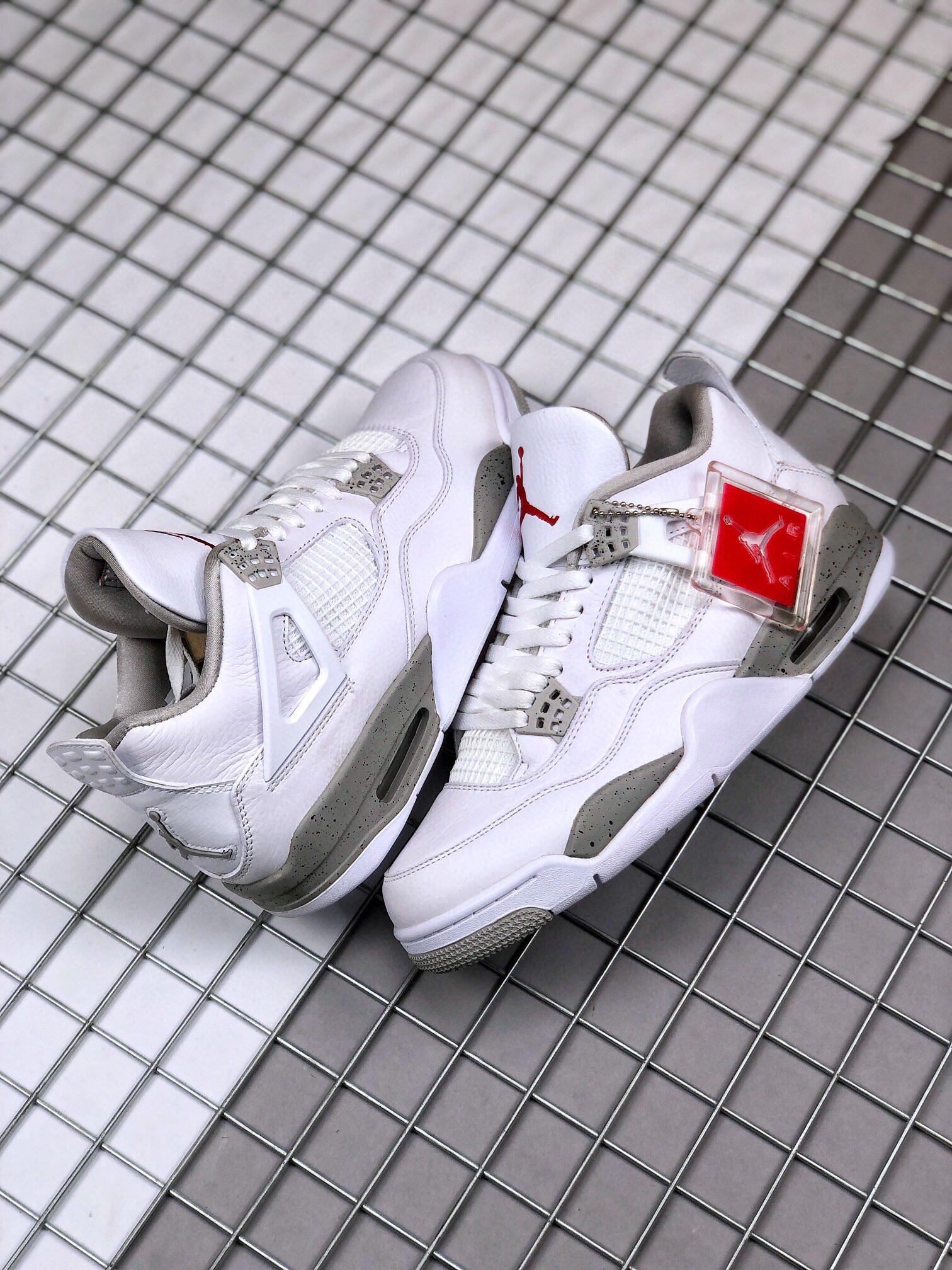 莆田鞋匠|Air Jordan 4 “White Oreo”白奥利奥