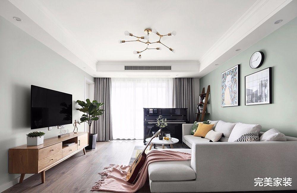 北欧三居室大变身，融入音乐元素，让每一天的生活都变得有趣