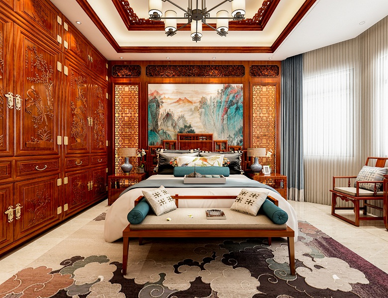 中式别墅设计:奢华典雅的中式家居如何打造?