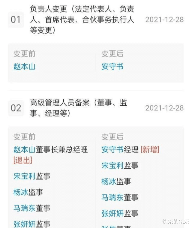 赵本山|赵本山把法人代表让给安守书，看似交出的是权力，实际是烫手山芋