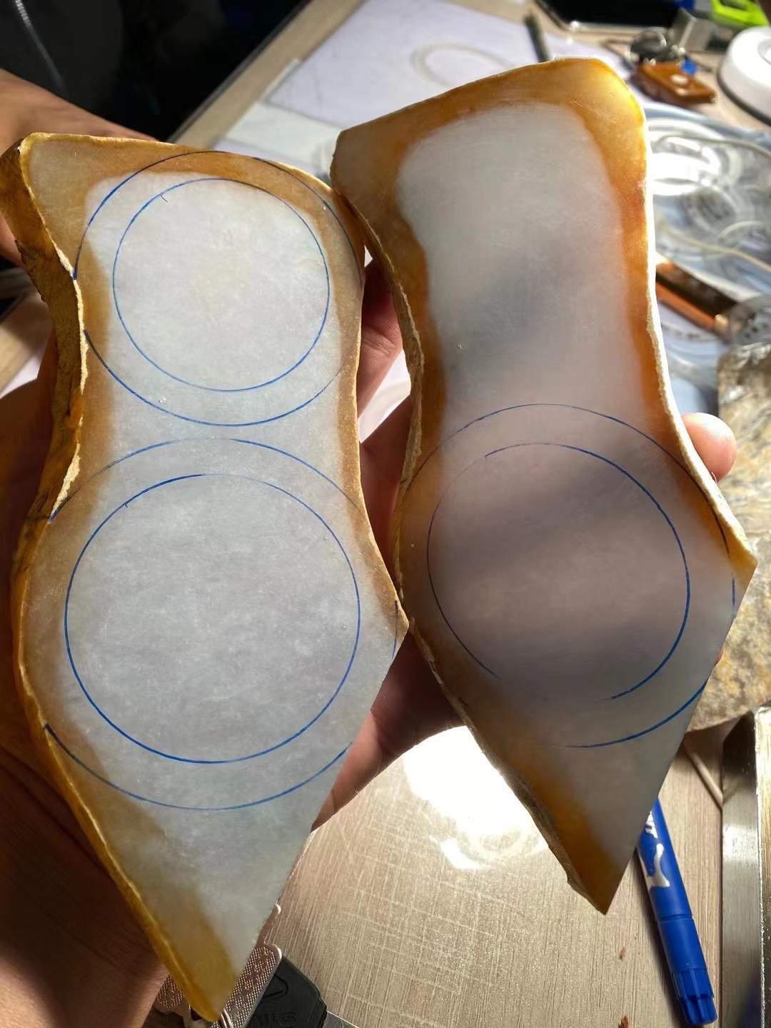 翡翠|不懂翡翠原石，应该看不出这块原石的价值。