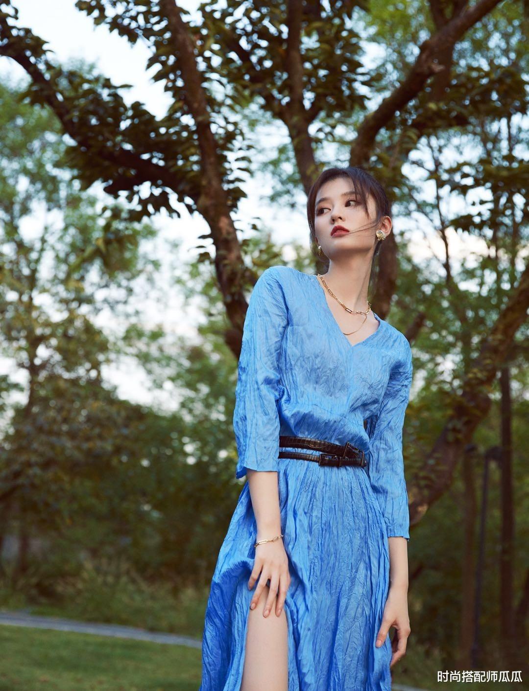 时尚搭配师瓜瓜|?真正见过世面的女人，穿裙子都离不开这5个颜色，美得高级有气质