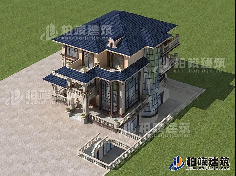 |电梯房专题！40万就可以建的欧式豪宅，还带大露台、健身房