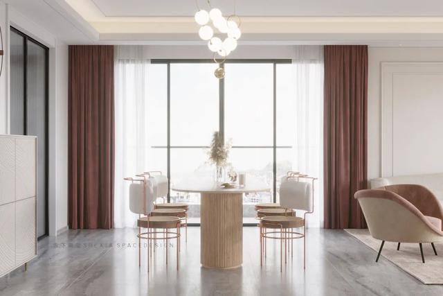 200㎡简约轻奢,看似简单的设计,藏着独特的高级