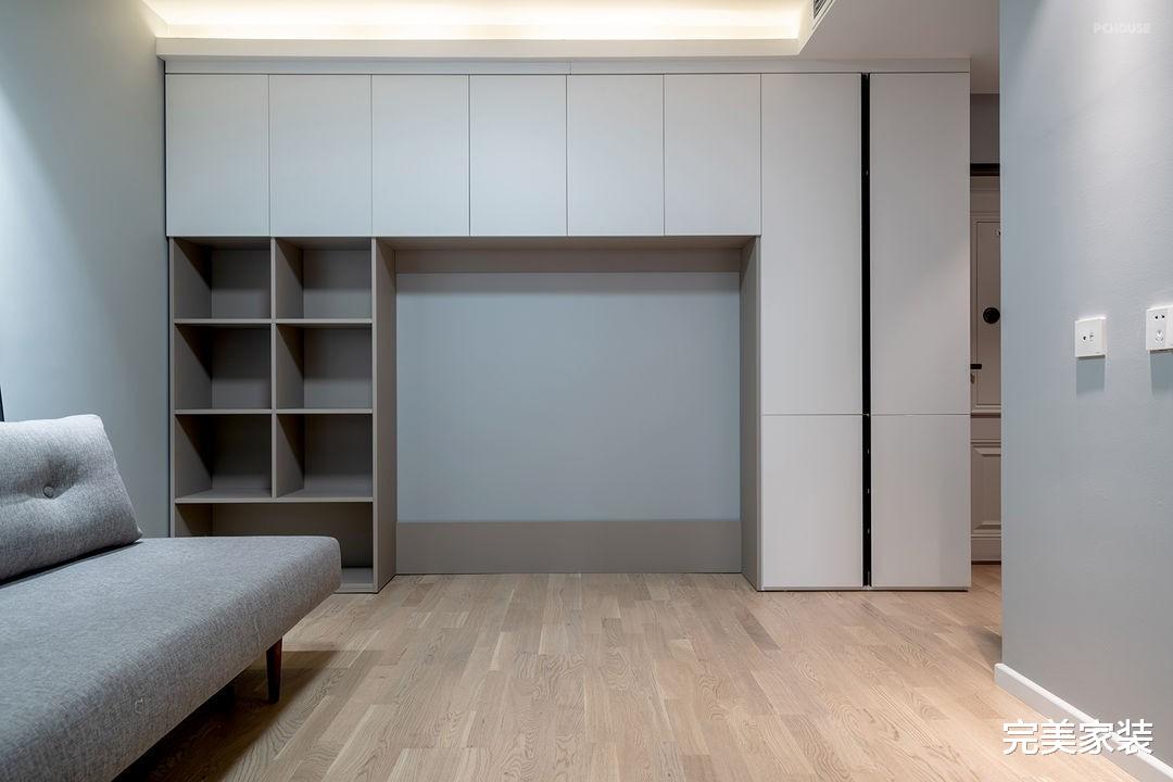 50平方米变身大两居，采光通风超级好，满足一家三口人的生活需求