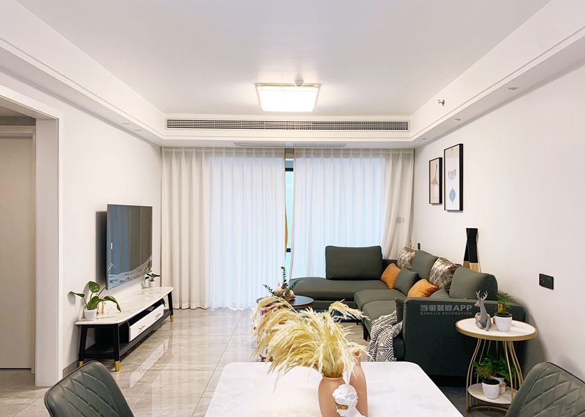 隐形杂物间+满分收纳细节,113㎡施工费用仅5万2!