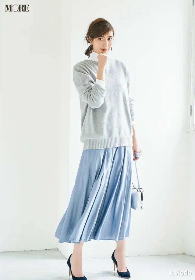 itMode “衬衫+毛衣”叠穿，今年秋冬这样穿真的好看死了！