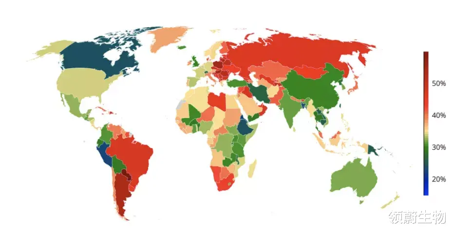 领蔚生物|WHO：全球高血压患者已达12.8亿！20年人数翻了一番！