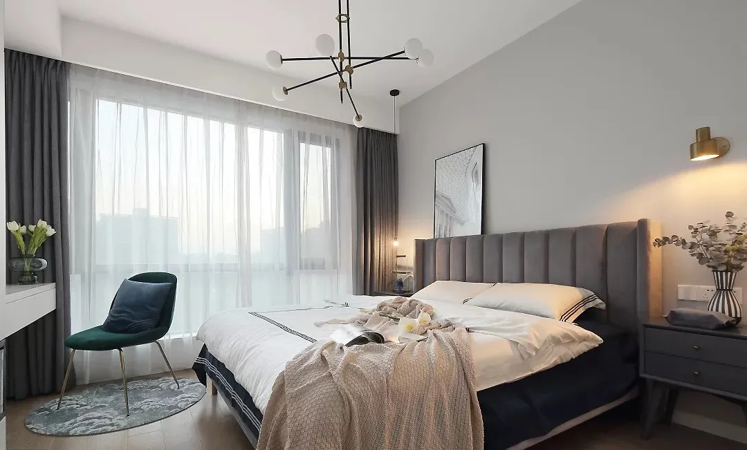 新房装修 | 107㎡轻奢风装修，高级灰低调又不失内涵