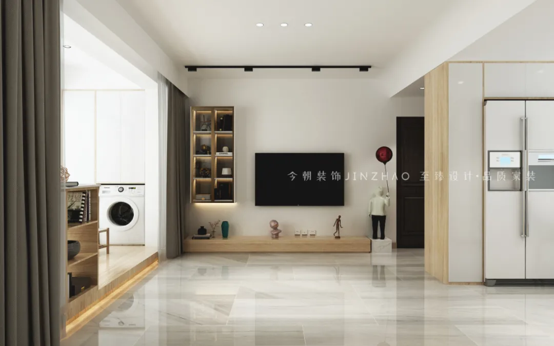 |灵感美家 | 润江煦园132现代北欧风,宽敞明亮,岁月如歌