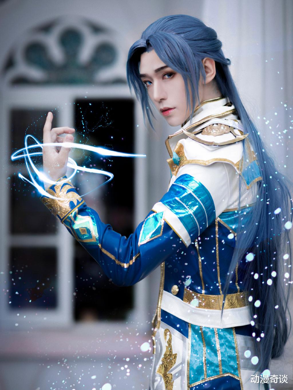 萧炎|史莱克七怪男神cos,戴沐白侧颜绝了,奥斯卡让人眼前一亮