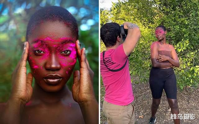 60张拍摄花絮的对比照,摄影师=魔术师?路边野草都拍得这么美