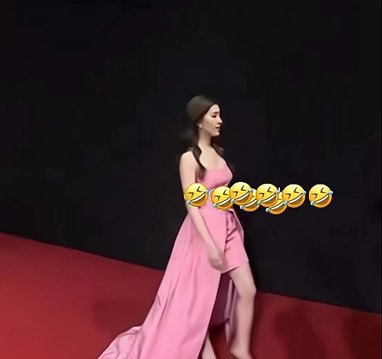 修图|女星红毯长腿众相，精修图细长笔直，现场生图腿粗圆润