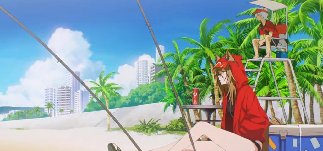 明日方舟|明日方舟多索雷斯假日泳装活动PV：这水陈的颜值 完爆游戏立绘