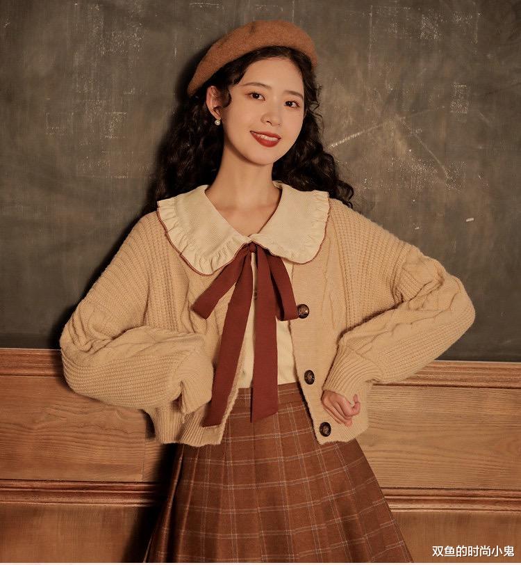 双鱼的时尚小鬼|秋冬复古慵懒风针织开衫毛衣合集,法式复古高级感针织开衫分享