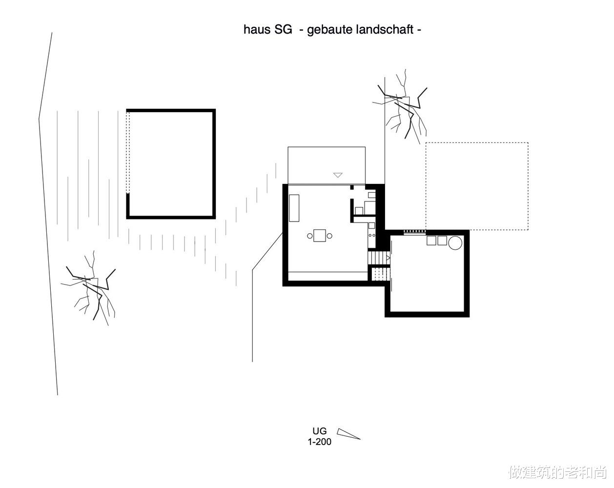 三个相同的正方形组成的住宅:用简单的技法创造面向大自然的空间