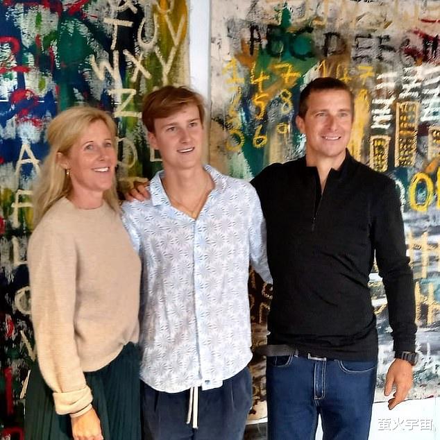 温碧霞|《荒野求生》中“贝爷”18岁儿子赤膊跳伞 将4颗金属钩勾穿自己背部