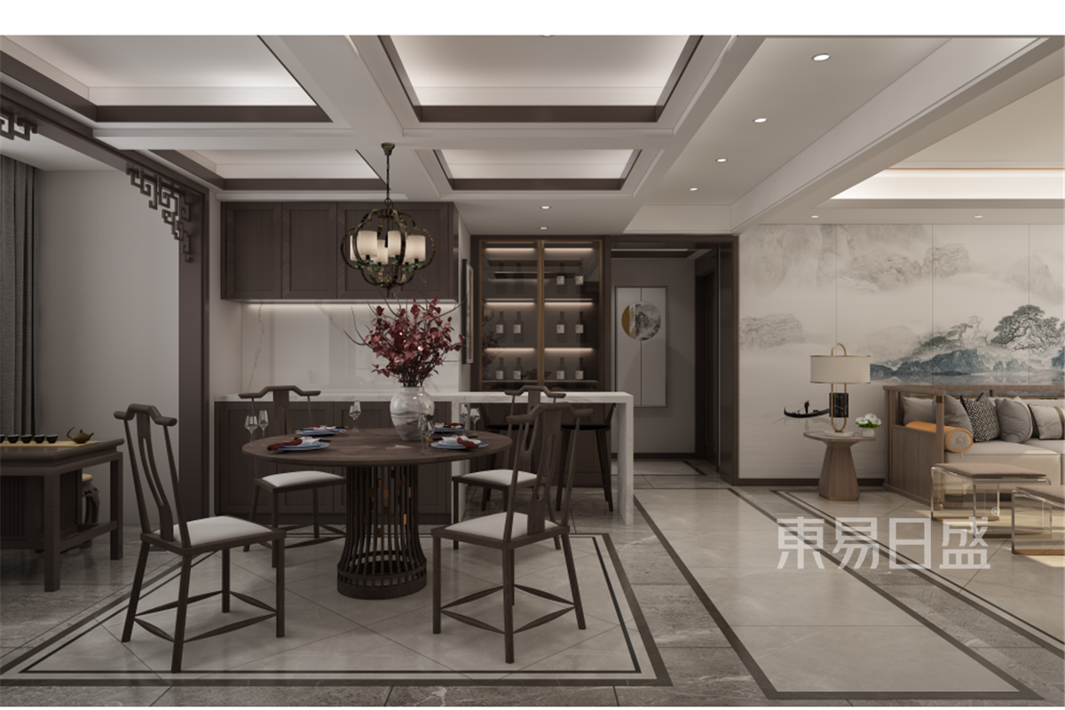 115m2新中式风，优雅又有格调，一眼就爱上TA