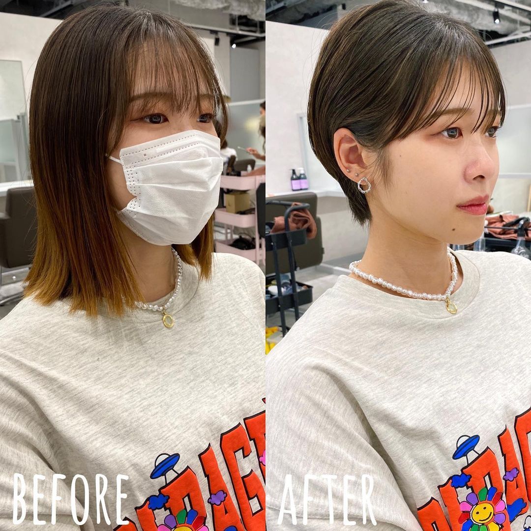 发型 换对发型，美得让人心动，就连白发阿姨也能变女神