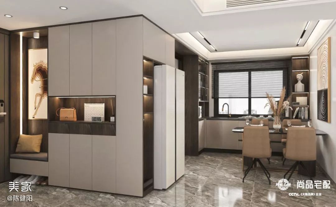 等装第二套房,一定要装餐边柜,坚决做满墙!