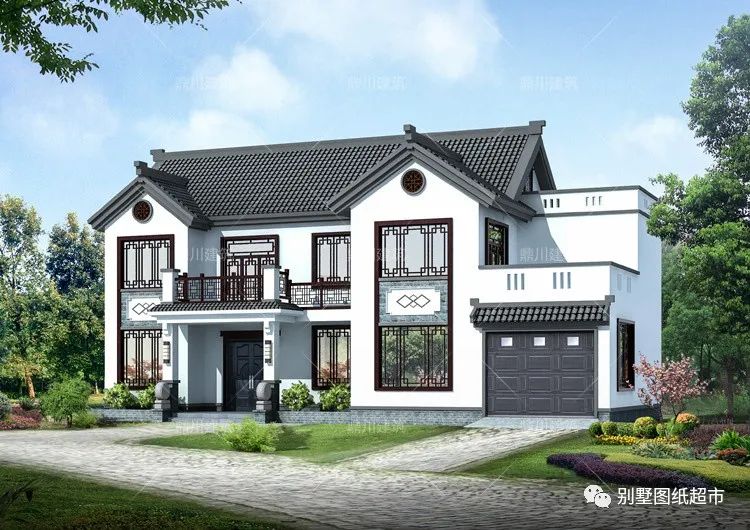 2022年建房拒绝老土,8款农村别墅设计,绝对气派,风格任选