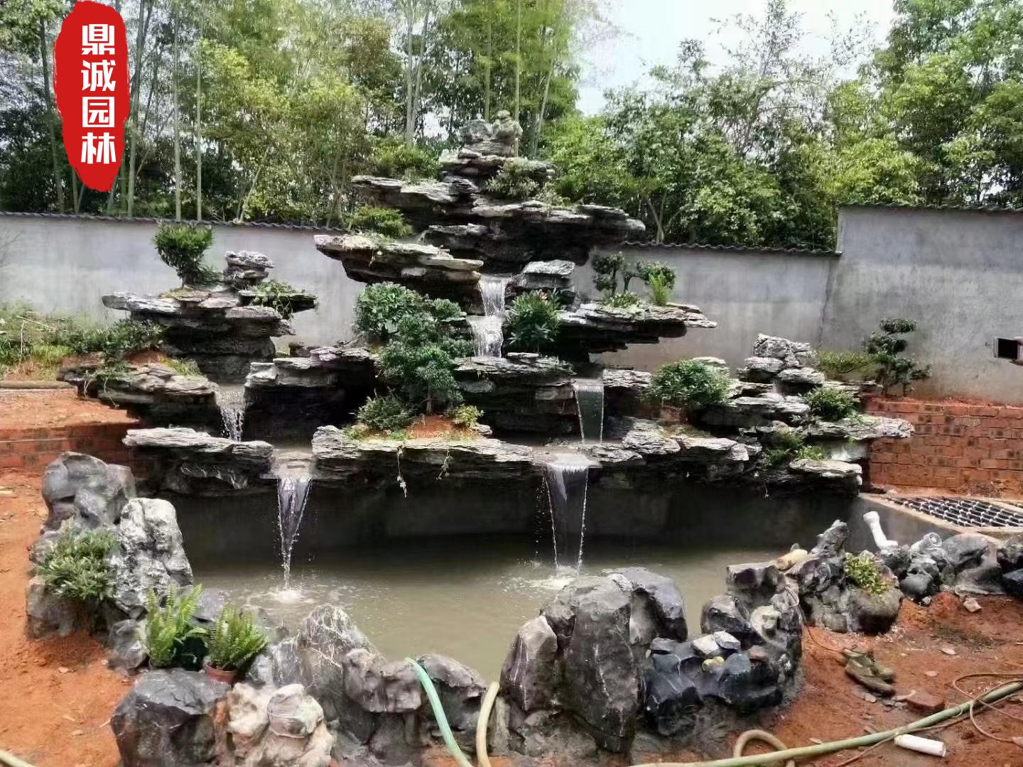 英石庭院假山景观建造石 英石风景自然石 园林景观石设计英石