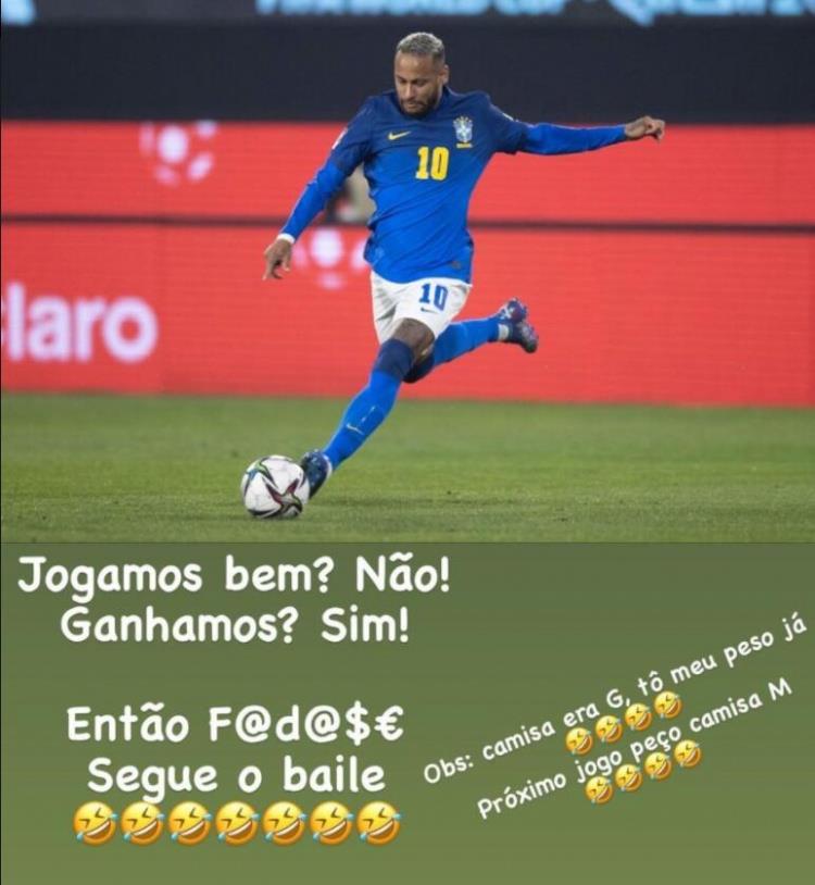 长脖子爸比说|又见肉马尔！内马尔场上大肚腩照引发热议，本人回应：是球衣太大