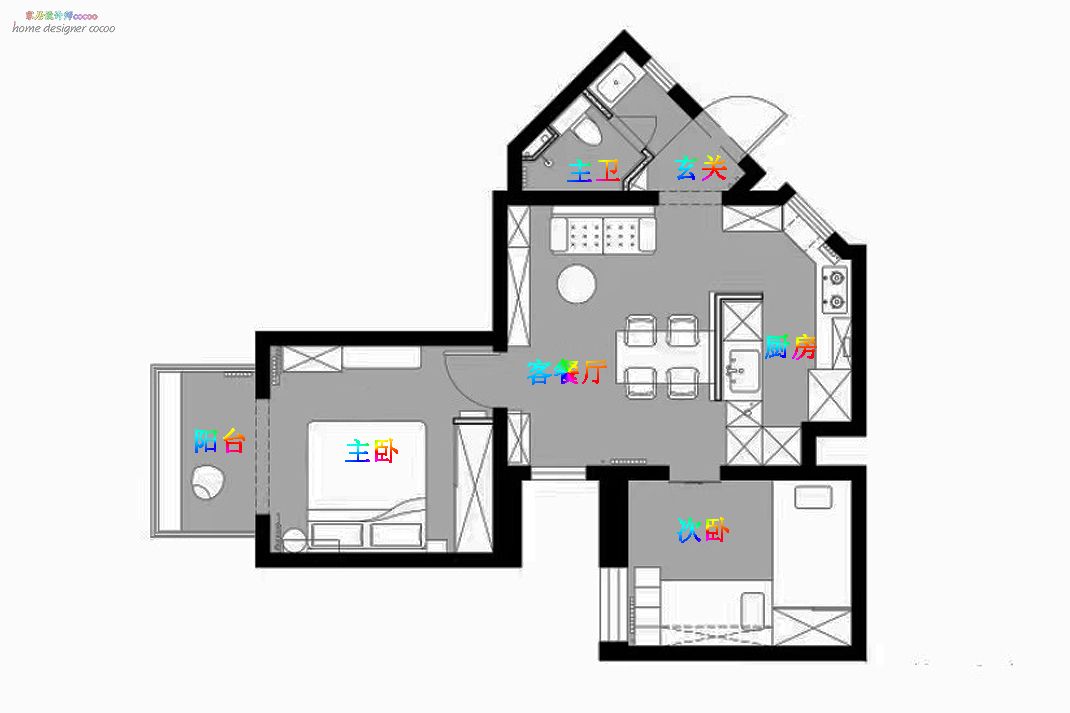 80后太太晒45㎡温馨小宅，“宝藏式”装修走红网络，堪称教科书
