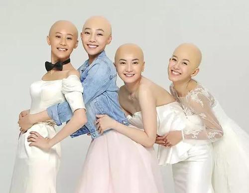 当红女星|18位当红女星“组团”剃光头：谁最漂亮，谁拖了后腿？