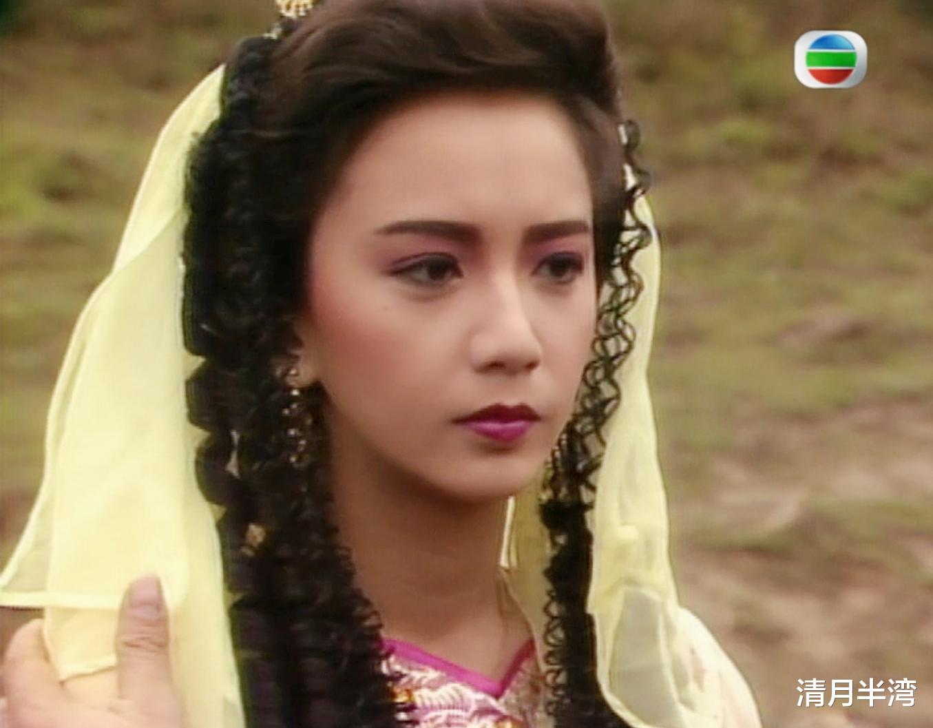 黄圣依|TVB武侠剧里的10位异域美人，自带妩媚和灵气，一颦一笑风情万种