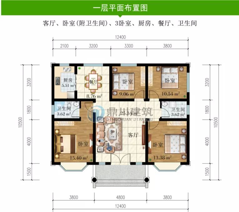 别墅|2022年回农村养老，最新5套一层别墅图纸，总有一套适合你