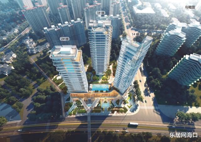 海口|海口滨江路一项目建筑方案公示：拟新建2栋高层住宅及1栋商业楼