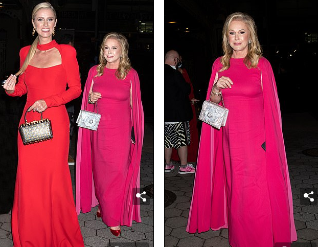 刘亦菲|希尔顿母女走红毯！62岁妈妈斗篷裙太有女王范儿，可惜硅胶脸太僵