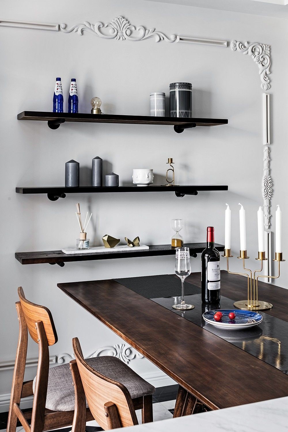 铲哥装修|80平的三居室，加入法式的浪漫元素，打造90后小夫妻喜欢的婚房