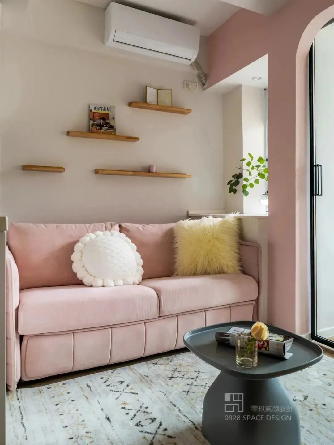 30㎡公寓装修,全屋通透敞亮大气,一进门就被惊艳了