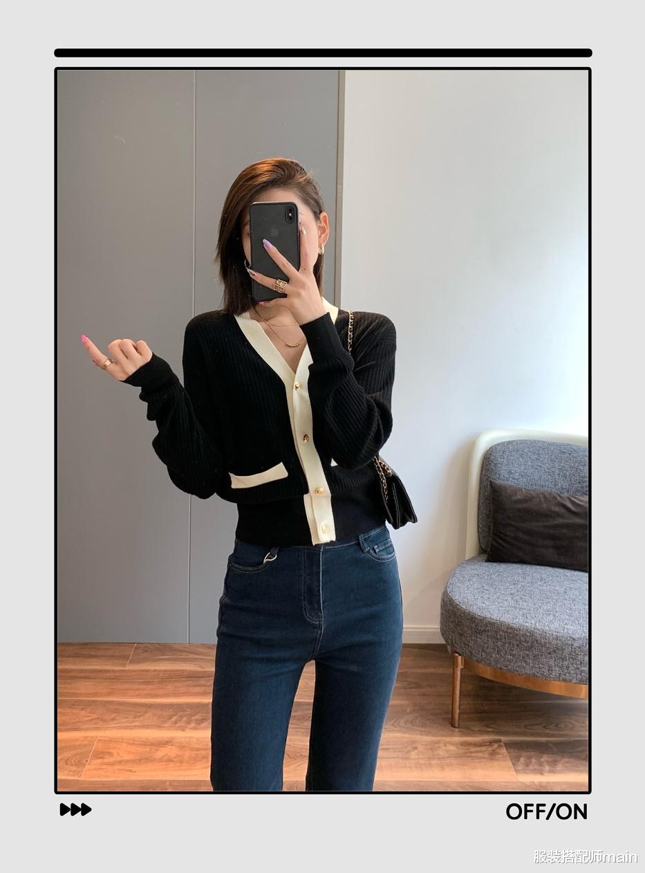 服装搭配师main|早秋解锁针织开衫的时髦穿法：这样搭裤子和裙子，落落大方显气质